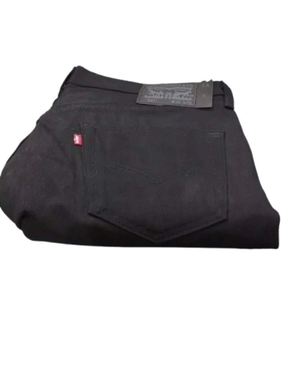 Men's Levi's 501 Button Fly Regular Fit Straight Leg Jeans - Black - 36x29 -NWOT